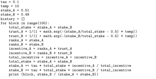 Peer functions with losses Li and unique datasets Di